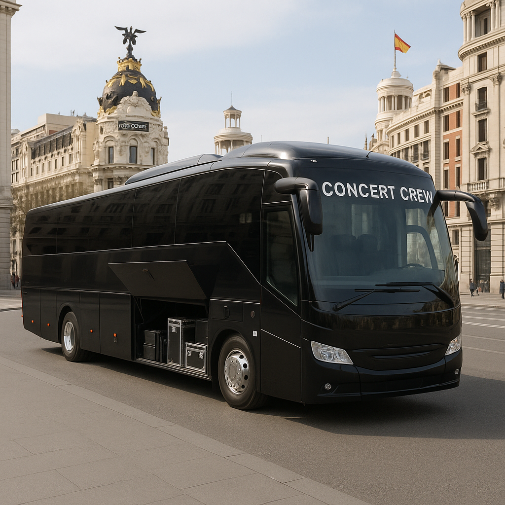 Effortless Concert Crew Bus Hire Madrid: Your Complete Guide to Stress-Free Group Transport