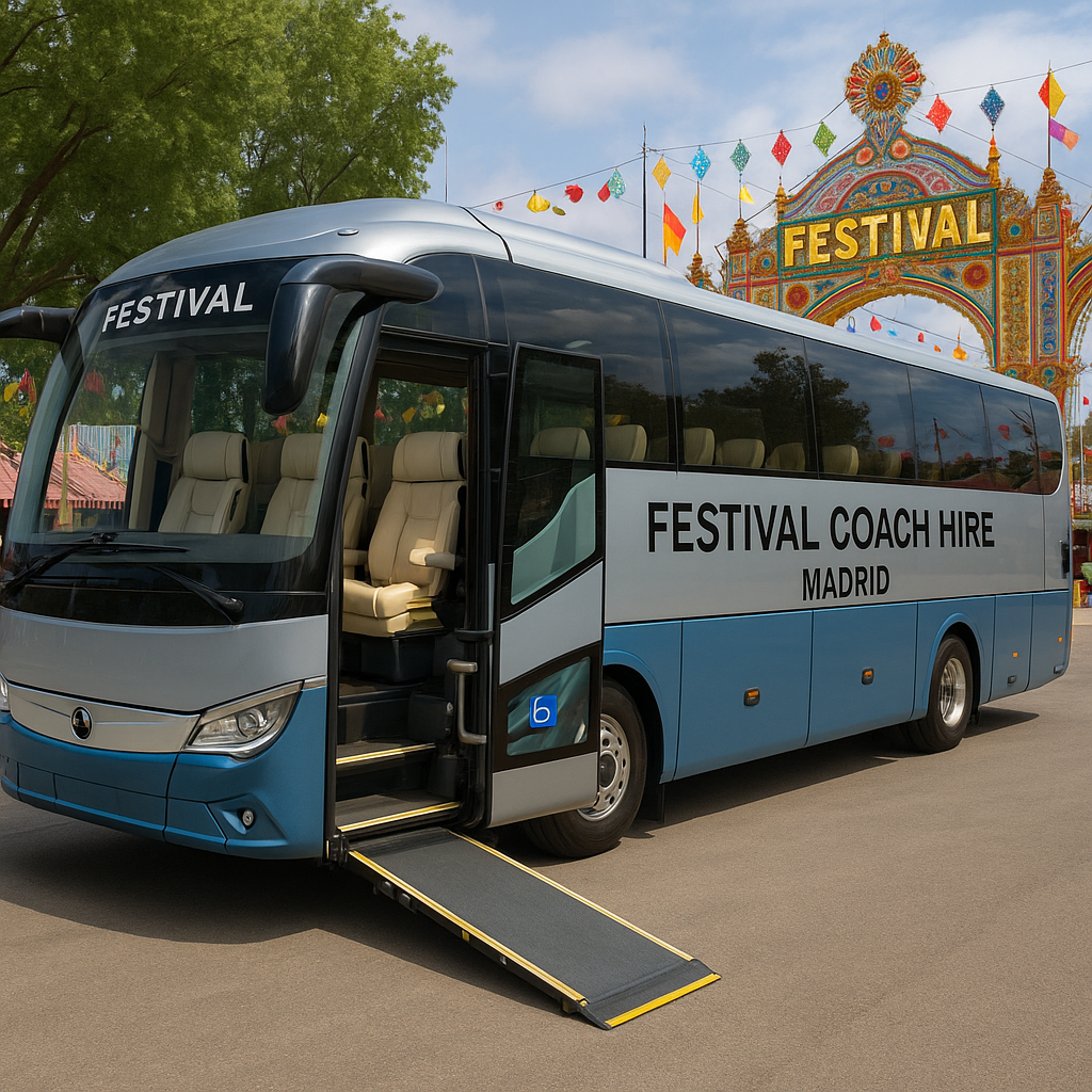 Get Festival-Ready with the Best Festival Coach Hire in Madrid