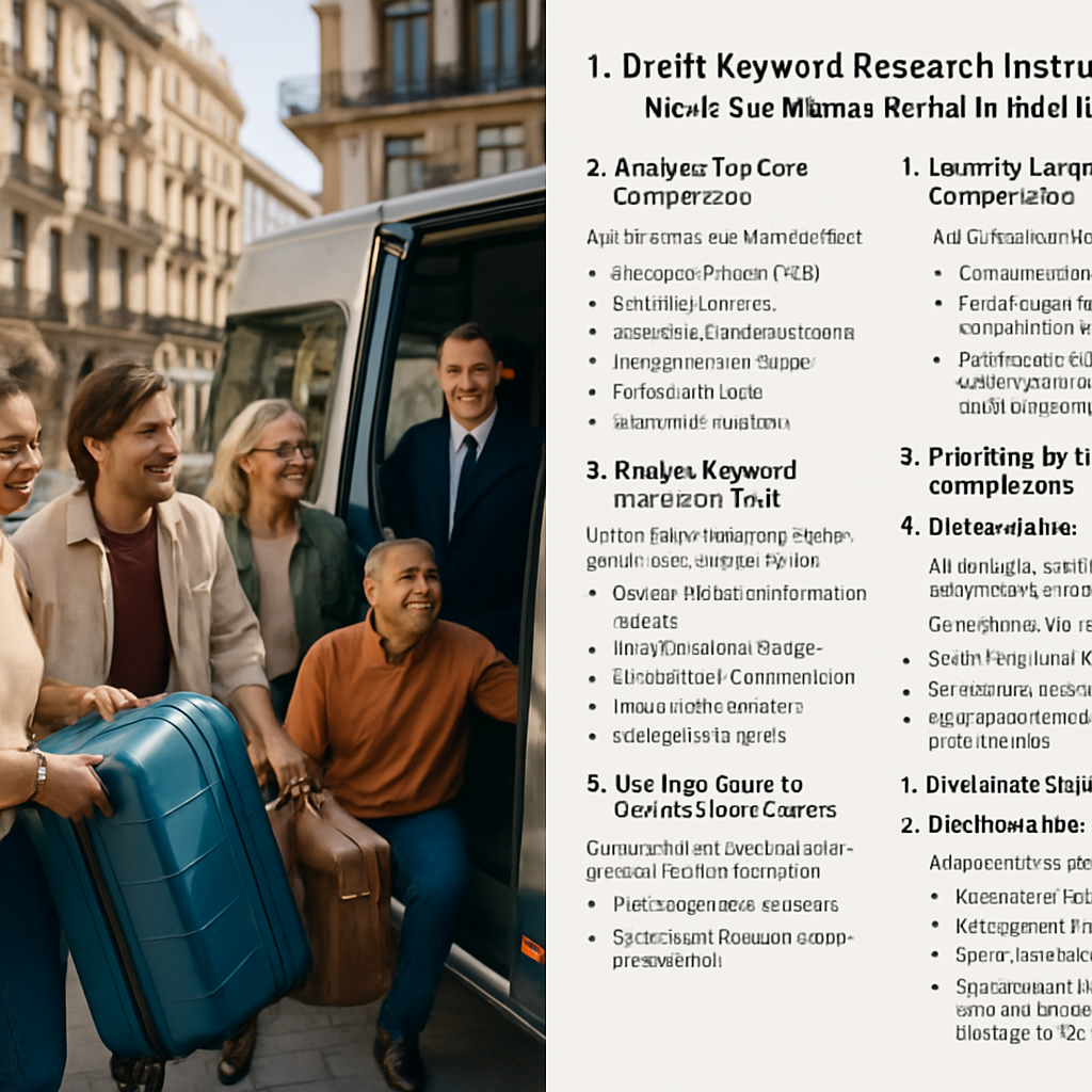A friendly group of people loading luggage into a modern microbus in Madrid, showing diverse passengers and a professional driver smiling. Alt: Determining transport needs for microbus rental in Madrid